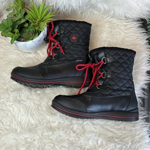 Storm by Cougar Creek Women’s Waterproof Lace-up Como Boots With Fleece Size 11 - Picture 6 of 17